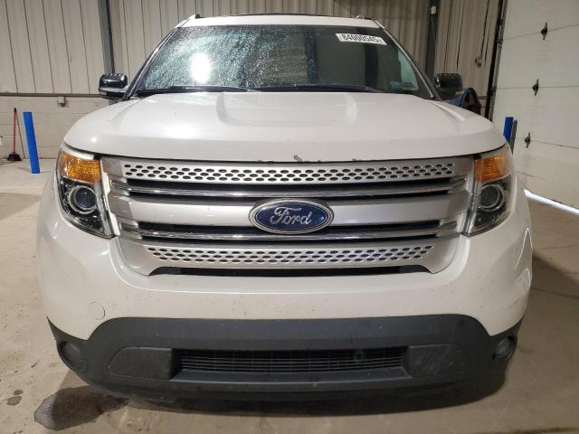1FMHK8D82BGA03208 - 2011 FORD EXPLORER XLT WHITE photo 5