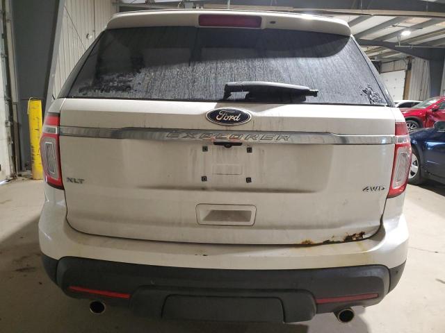 1FMHK8D82BGA03208 - 2011 FORD EXPLORER XLT WHITE photo 6
