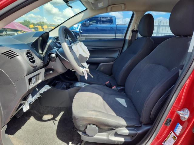 ML32A3HJ4KH008484 - 2019 MITSUBISHI MIRAGE ES RED photo 7