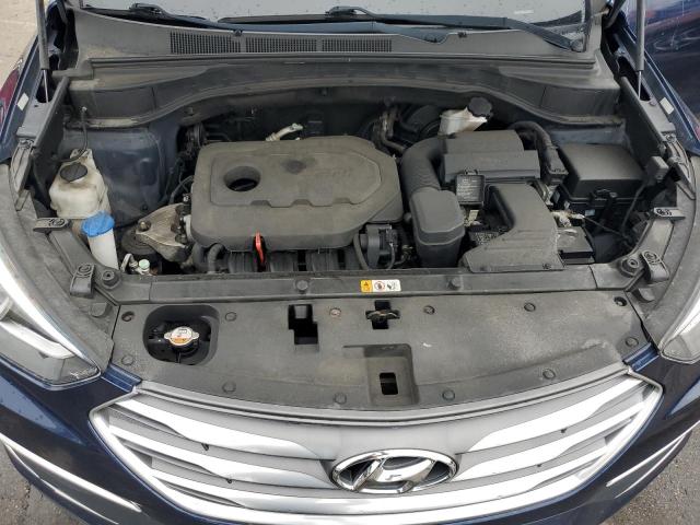 5XYZTDLB8JG552408 - 2018 HYUNDAI SANTA FE S 蓝色 照片 12