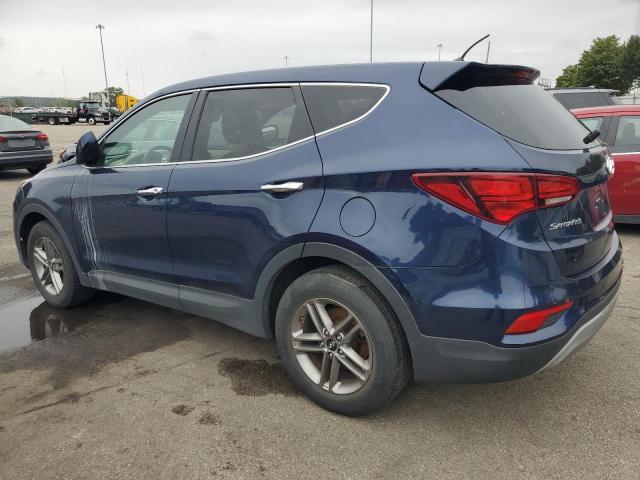 5XYZTDLB8JG552408 - 2018 HYUNDAI SANTA FE S 蓝色 照片 2