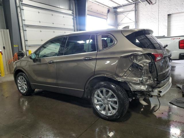 LRBFX2SA7KD016472 - 2019 BUICK ENVISION ESSENCE Շագանակագույն լուսանկար 2