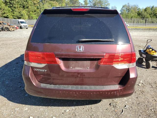 5FNRL3H64AB064506 - 2010 HONDA ODYSSEY EXL BURGUNDY photo 6