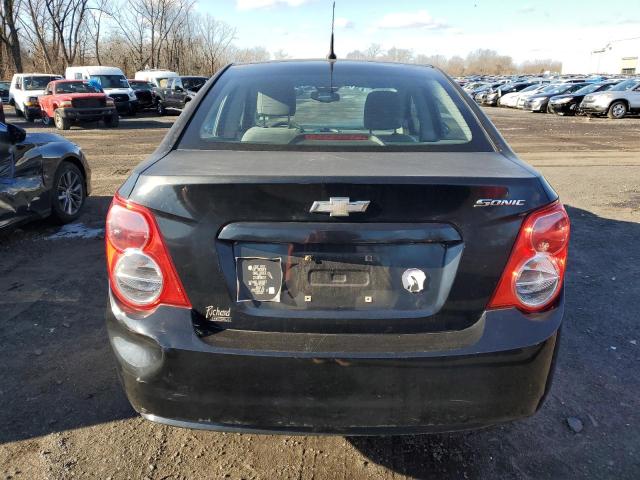 1G1JA5SH3C4170263 - 2012 CHEVROLET SONIC LS BLACK photo 6