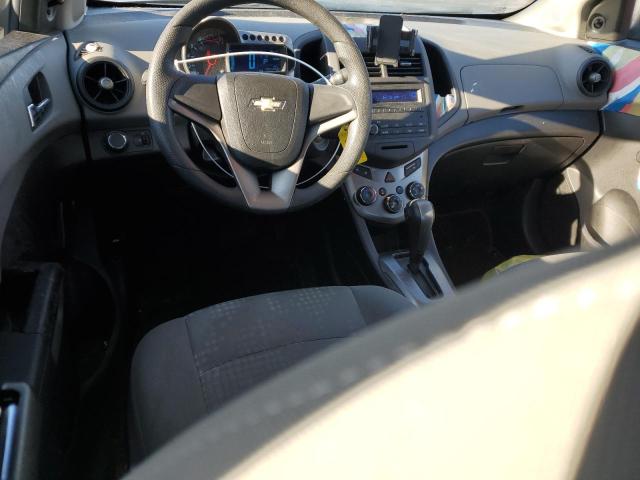 1G1JA5SH3C4170263 - 2012 CHEVROLET SONIC LS BLACK photo 8