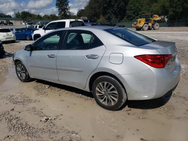 2T1BURHE4KC164877 - 2019 TOYOTA COROLLA L SILVER photo 2