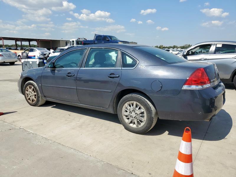 2G1WS583081339110 - 2008 CHEVROLET IMPALA POLICE ნაცრისფერი ფოტო 2