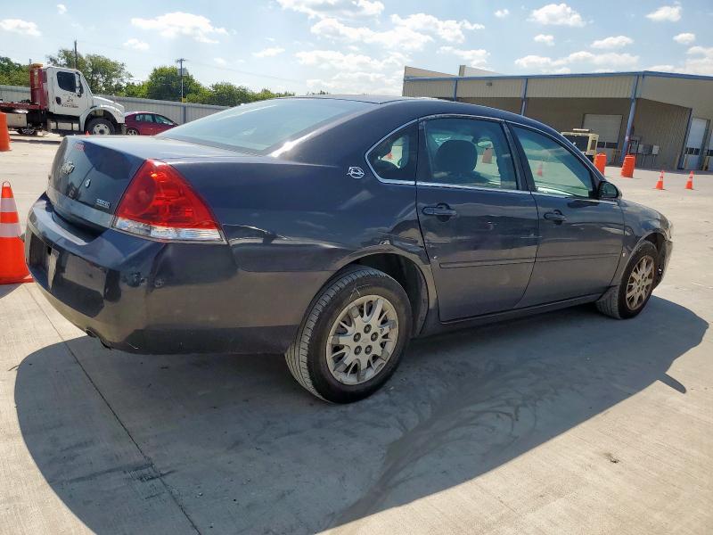 2G1WS583081339110 - 2008 CHEVROLET IMPALA POLICE ნაცრისფერი ფოტო 3