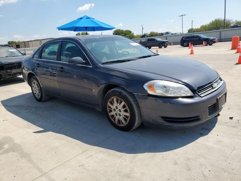 2G1WS583081339110 - 2008 CHEVROLET IMPALA POLICE ნაცრისფერი ფოტო 4