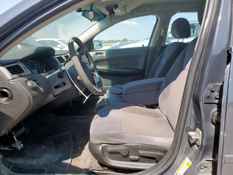 2G1WS583081339110 - 2008 CHEVROLET IMPALA POLICE ნაცრისფერი ფოტო 7