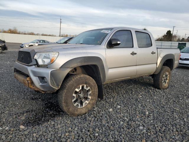 5TFJU4GNXFX081090 - 2015 TOYOTA TACOMA DOUBLE CAB PRERUNNER SILVER photo 1