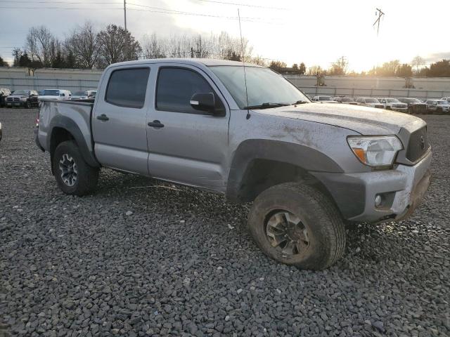 5TFJU4GNXFX081090 - 2015 TOYOTA TACOMA DOUBLE CAB PRERUNNER SILVER photo 4