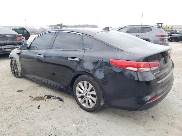 5XXGU4L37HG170172 - 2017 KIA OPTIMA EX BLACK photo 2