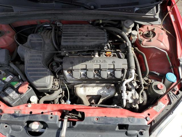 1HGEM21174L062532 - 2004 HONDA CIVIC DX VP Czerwony zdjęcie 11