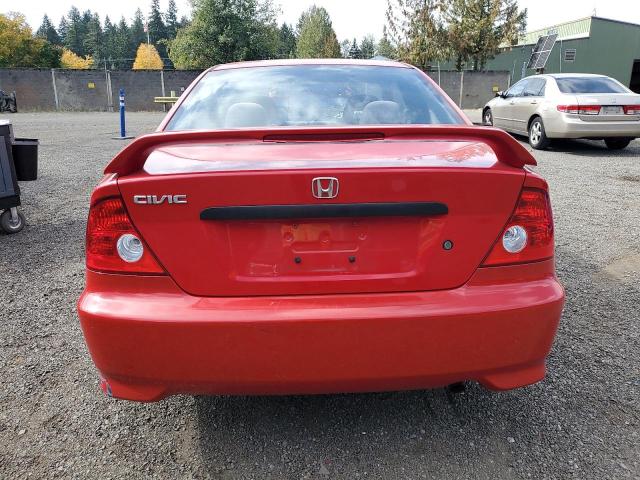 1HGEM21174L062532 - 2004 HONDA CIVIC DX VP Czerwony zdjęcie 6