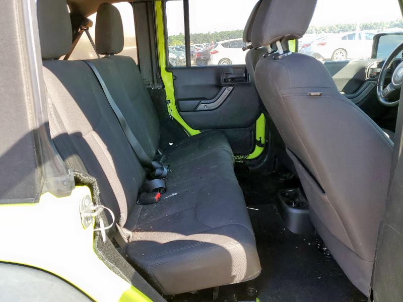 1C4HJWDG5GL272661 - 2016 JEEP WRANGLER U SPORT Yeşil fotoğraf 11