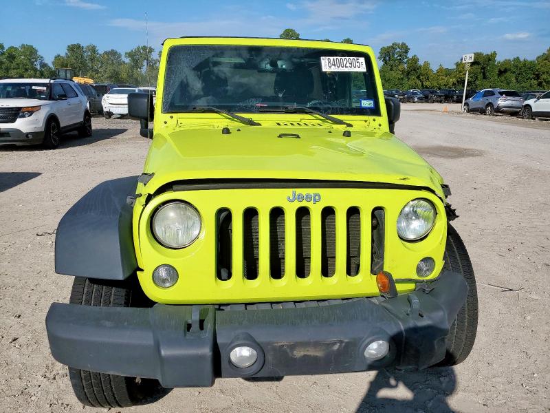 1C4HJWDG5GL272661 - 2016 JEEP WRANGLER U SPORT Yeşil fotoğraf 5