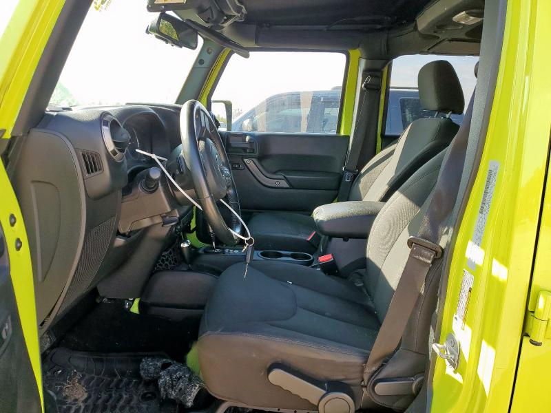 1C4HJWDG5GL272661 - 2016 JEEP WRANGLER U SPORT Yeşil fotoğraf 7