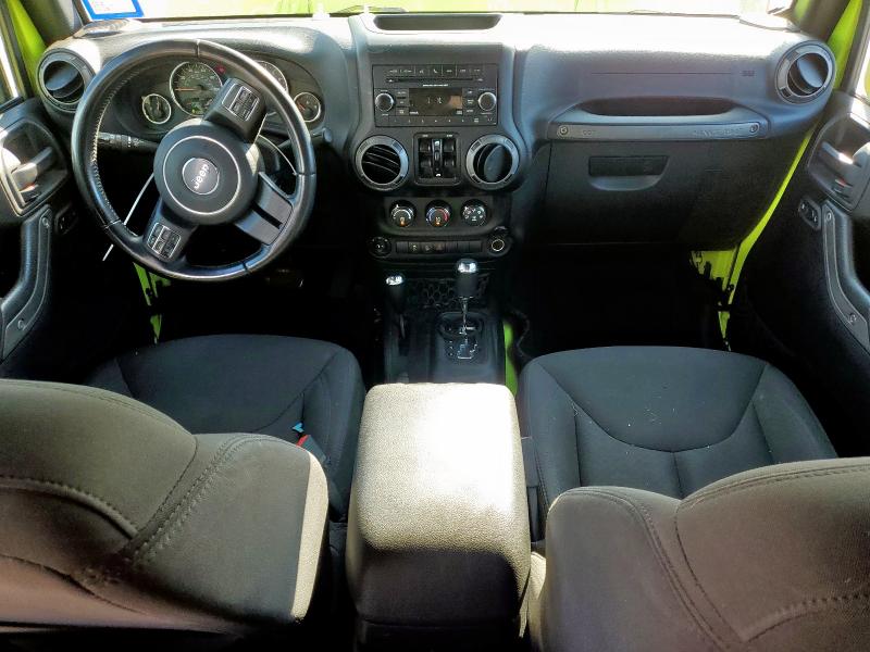 1C4HJWDG5GL272661 - 2016 JEEP WRANGLER U SPORT Yeşil fotoğraf 8