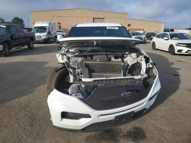 1FM5K8AB0LGC64065 - 2020 FORD EXPLORER POLICE INTERCEPTOR თეთრი ფოტო 5