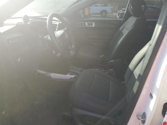 1FM5K8AB0LGC64065 - 2020 FORD EXPLORER POLICE INTERCEPTOR თეთრი ფოტო 7