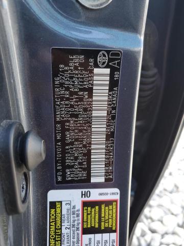 2T1BURHE2JC063528 - 2018 TOYOTA COROLLA L Сұр фото 13