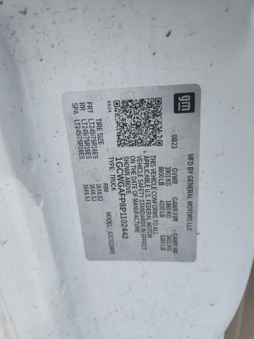 1GCWGAFP8P1102442 - 2023 CHEVROLET EXPRESS G2 白色 照片 14