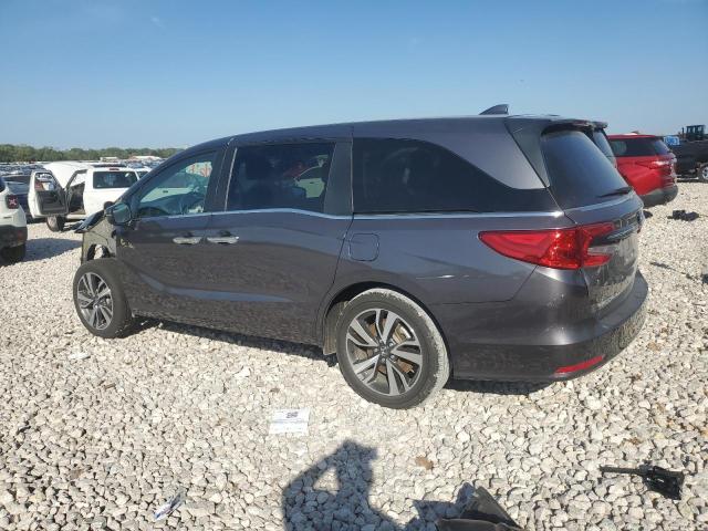 5FNRL6H89RB021892 - 2024 HONDA ODYSSEY TOURING GRAY photo 2