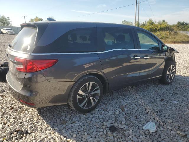 5FNRL6H89RB021892 - 2024 HONDA ODYSSEY TOURING GRAY photo 3