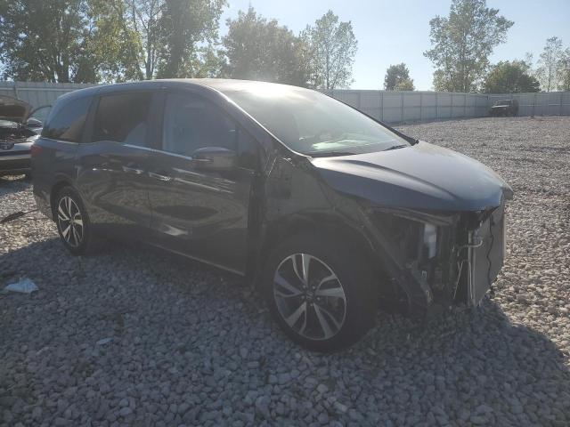 5FNRL6H89RB021892 - 2024 HONDA ODYSSEY TOURING GRAY photo 4