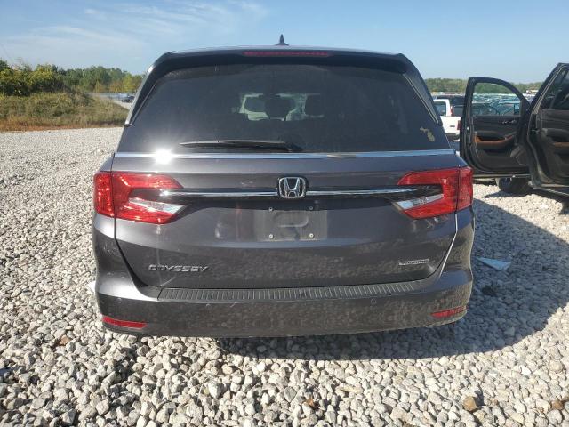 5FNRL6H89RB021892 - 2024 HONDA ODYSSEY TOURING GRAY photo 6