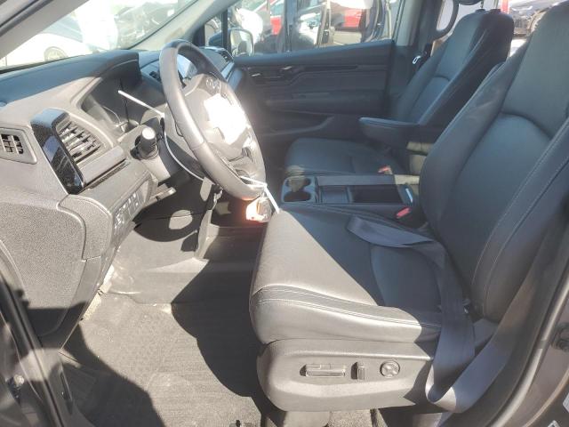 5FNRL6H89RB021892 - 2024 HONDA ODYSSEY TOURING GRAY photo 7