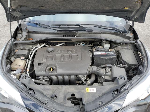 JTNKHMBX8M1102399 - 2021 TOYOTA C-HR XLE GRAY photo 11