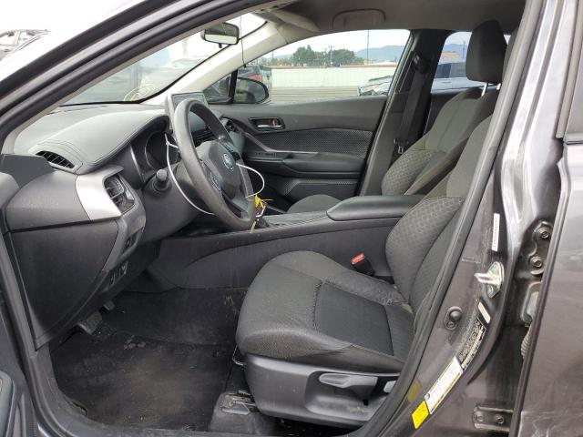 JTNKHMBX8M1102399 - 2021 TOYOTA C-HR XLE GRAY photo 7