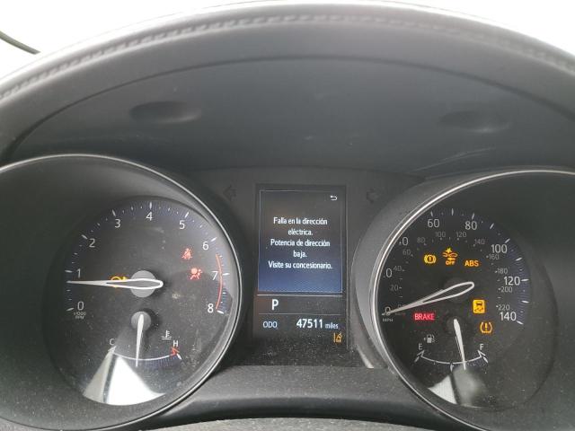 JTNKHMBX8M1102399 - 2021 TOYOTA C-HR XLE GRAY photo 9