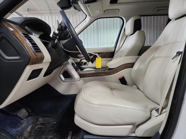 SALGS2SV4KA557691 - 2019 LAND ROVER RANGE ROVE HSE WHITE photo 7