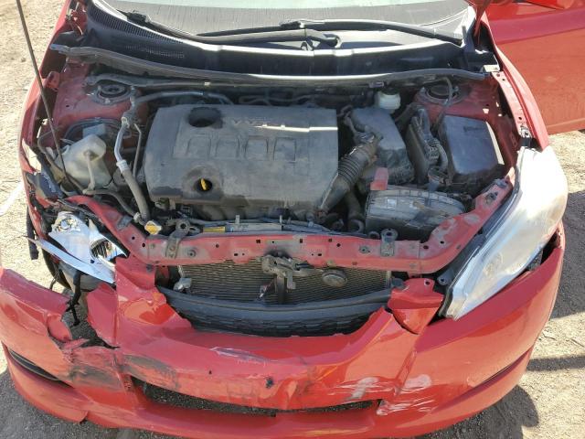 2T1KU40E79C092601 - 2009 TOYOTA COROLLA MA RED photo 11