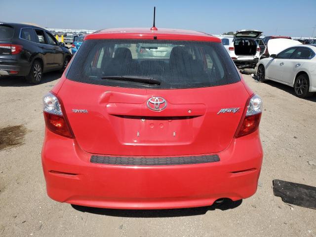 2T1KU40E79C092601 - 2009 TOYOTA COROLLA MA RED photo 6