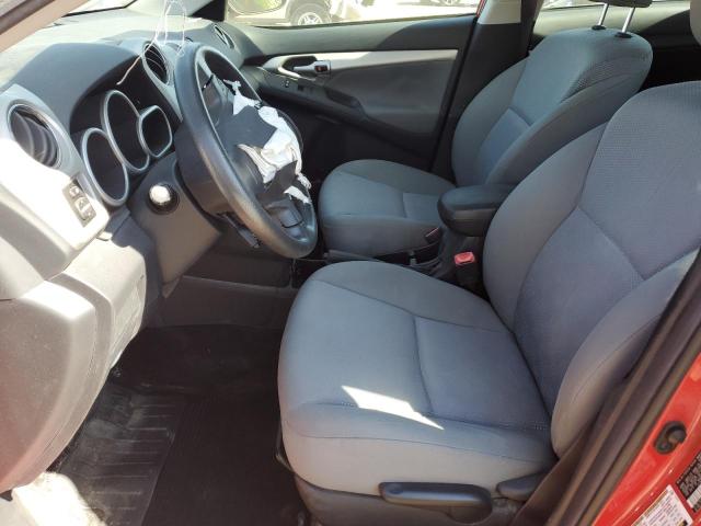 2T1KU40E79C092601 - 2009 TOYOTA COROLLA MA RED photo 7