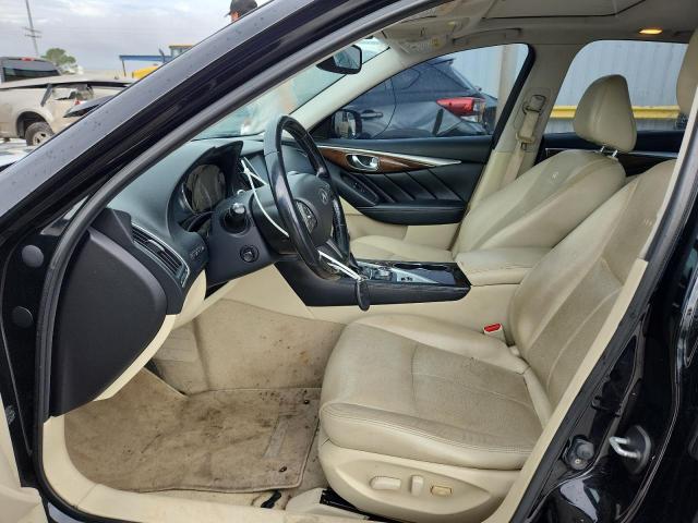 JN1BV7AR0EM688858 - 2014 INFINITI Q50 BASE BLACK photo 7