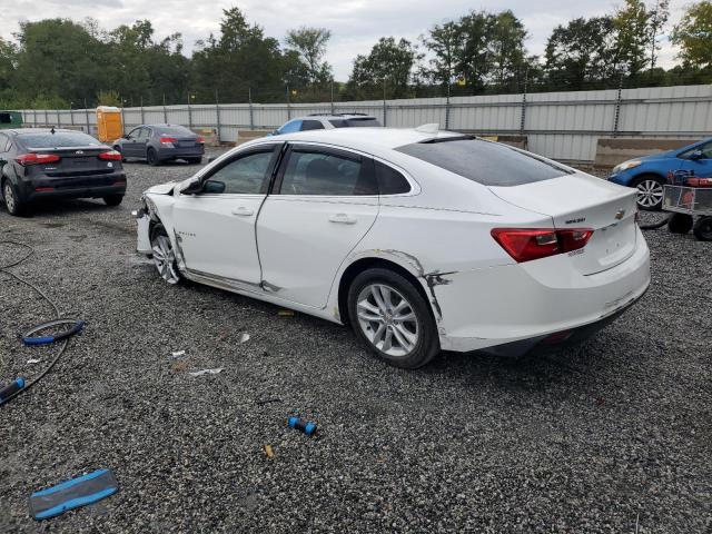 1G1ZE5ST7HF182486 - 2017 CHEVROLET MALIBU LT WHITE photo 2