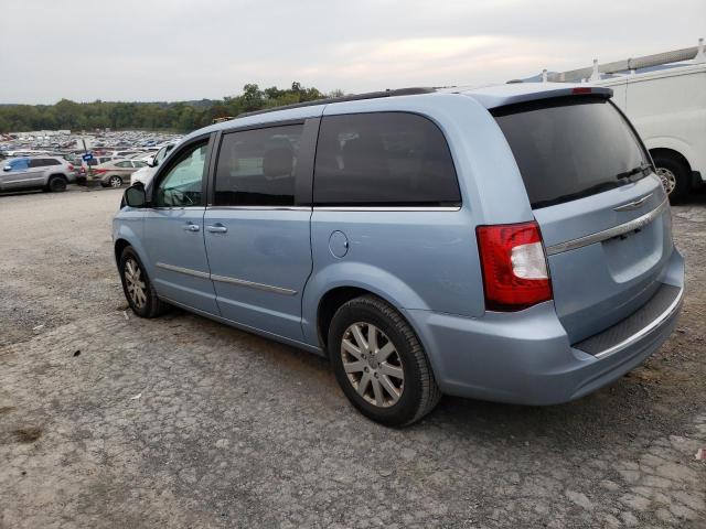 2C4RC1BG4DR737468 - 2013 CHRYSLER TOWN & COU TOURING BLUE photo 2