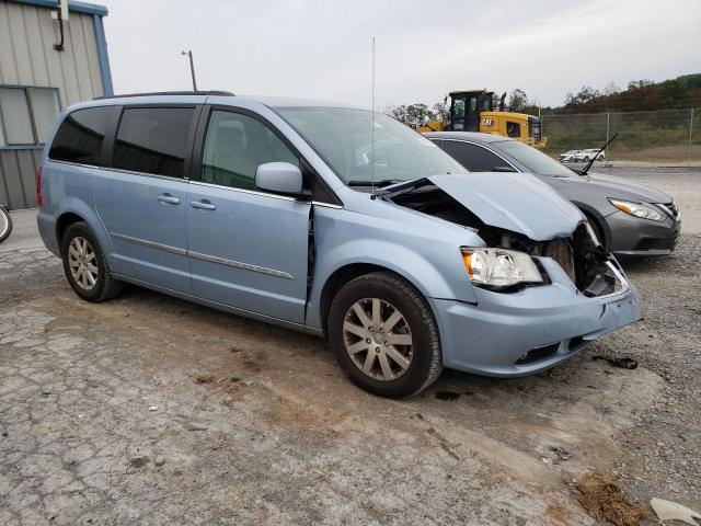 2C4RC1BG4DR737468 - 2013 CHRYSLER TOWN & COU TOURING BLUE photo 4
