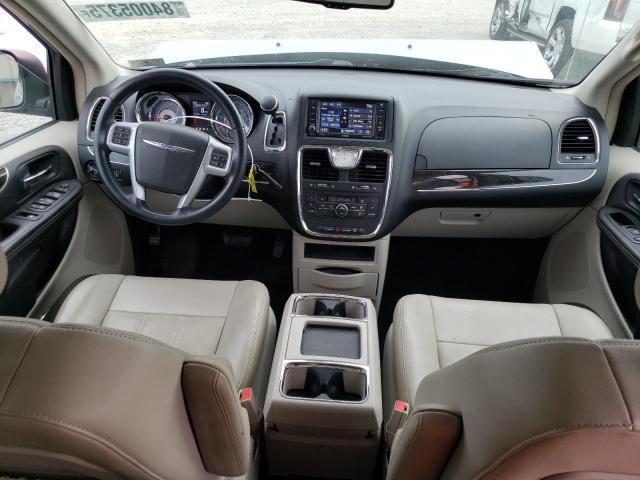 2C4RC1BG4DR737468 - 2013 CHRYSLER TOWN & COU TOURING BLUE photo 8