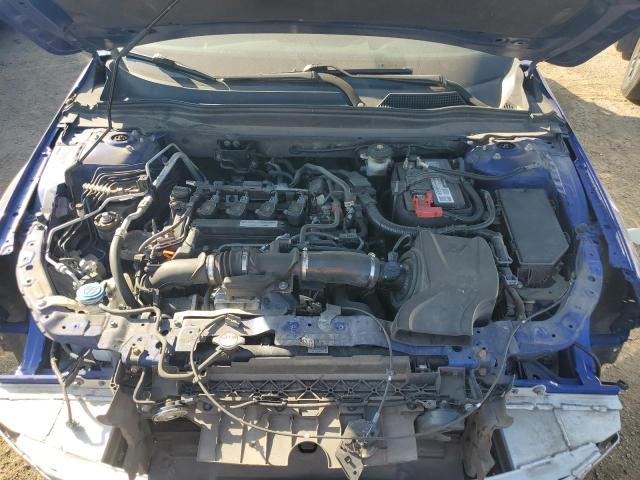 1HGCV1F37JA268644 - 2018 HONDA ACCORD SPORT BLUE photo 11