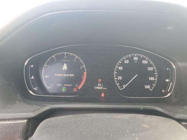 1HGCV1F37JA268644 - 2018 HONDA ACCORD SPORT BLUE photo 9