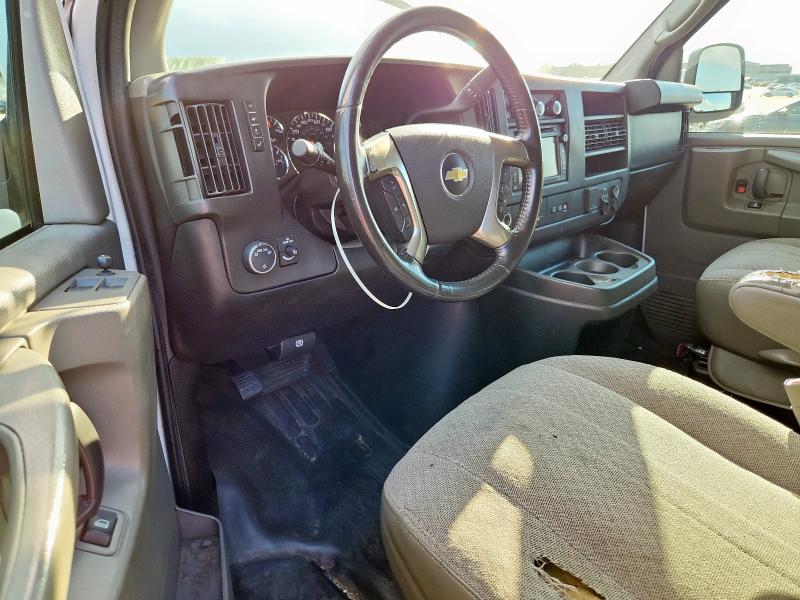 1GCZGUCG6F1198363 - 2015 CHEVROLET EXPRESS G3 თეთრი ფოტო 8
