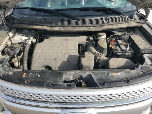 1FM5K7D89FGB71298 - 2015 FORD EXPLORER XLT WHITE photo 12