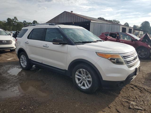 1FM5K7D89FGB71298 - 2015 FORD EXPLORER XLT WHITE photo 4