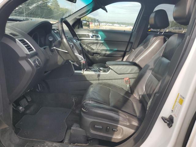1FM5K7D89FGB71298 - 2015 FORD EXPLORER XLT WHITE photo 7